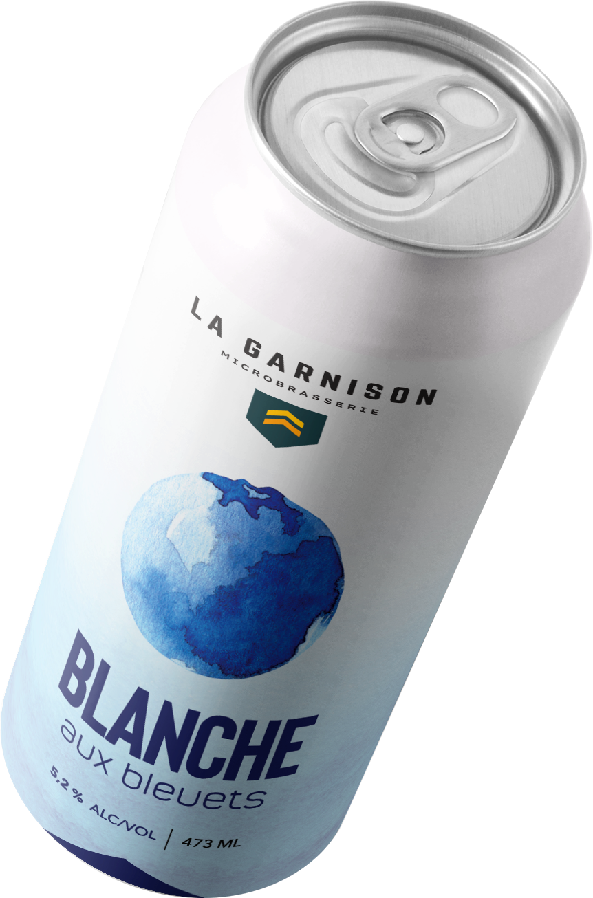Blanche aux bleuets