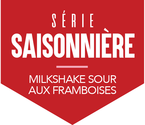 Milkshake sour aux framboises