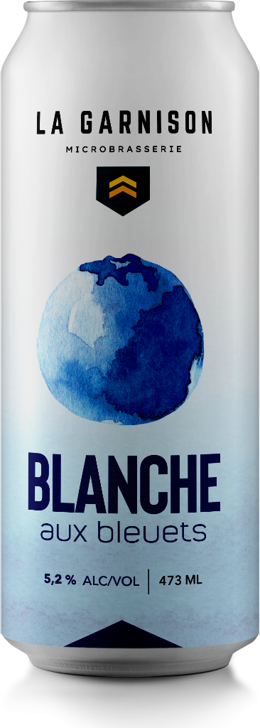 Blanche aux bleuets