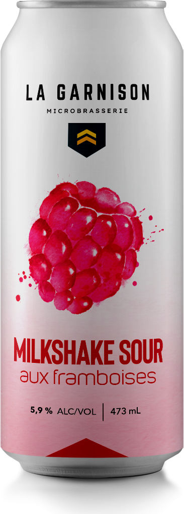 Milkshake sour aux framboises